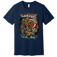 Eagle Holding Knife Premium T-Shirt