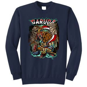 Eagle Holding Knife Tall Sweatshirt