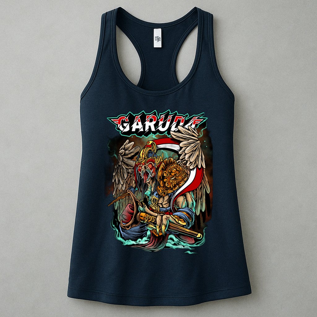 Eagle Holding Knife Womens Tank Top