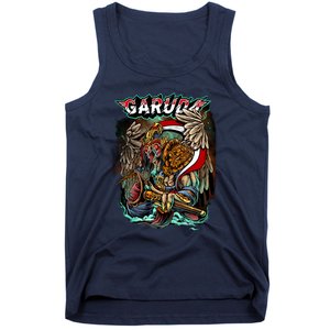 Eagle Holding Knife Tank Top