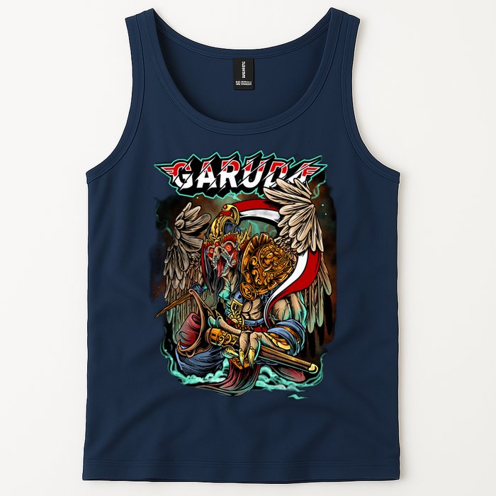Eagle Holding Knife Tank Top