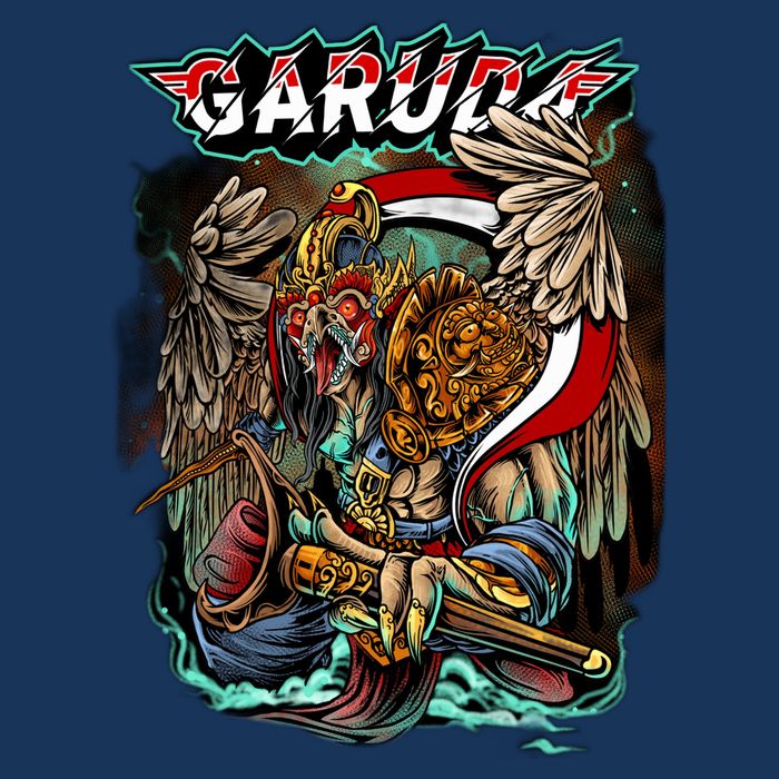 Eagle Holding Knife Tank Top
