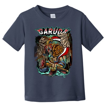 Eagle Holding Knife Toddler T-Shirt