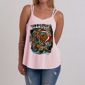 Eagle Holding Knife Women's Strappy Tank