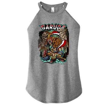 Eagle Holding Knife Women’s Perfect Tri Rocker Tank