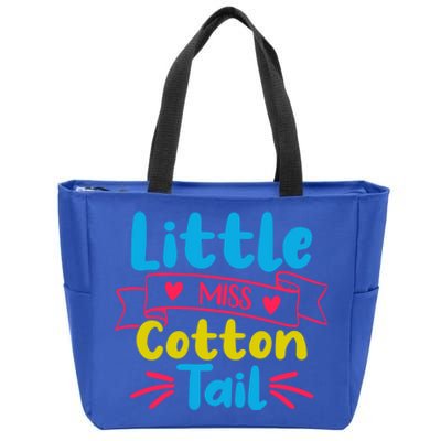 Egg Hunting Little Miss Cotton Tail Easter Cool Gift Zip Tote Bag