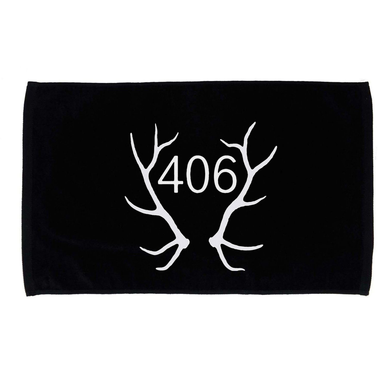 Elk Hunting Montana 406 Apparel Microfiber Hand Towel