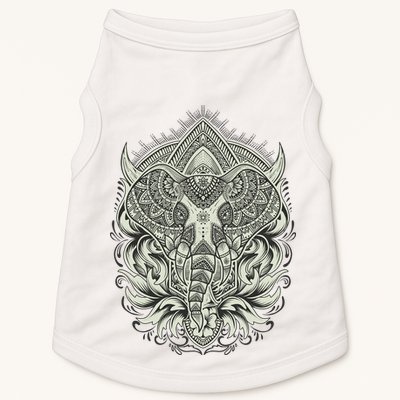 Elephant Head Mandala Doggie Tank