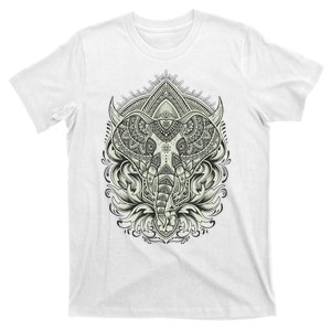 Elephant Head Mandala T-Shirt