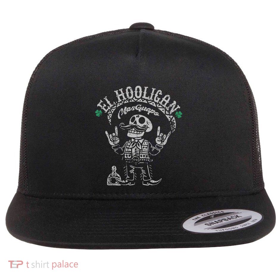 El Hooligan Mas Guapo Flat Bill Trucker Hat
