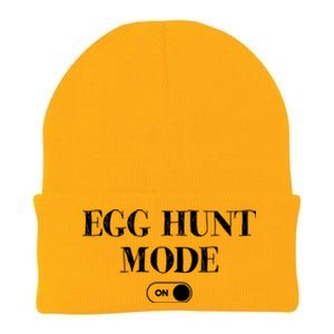 Egg Hunt Mode On Funny Easter Knit Cap Winter Beanie