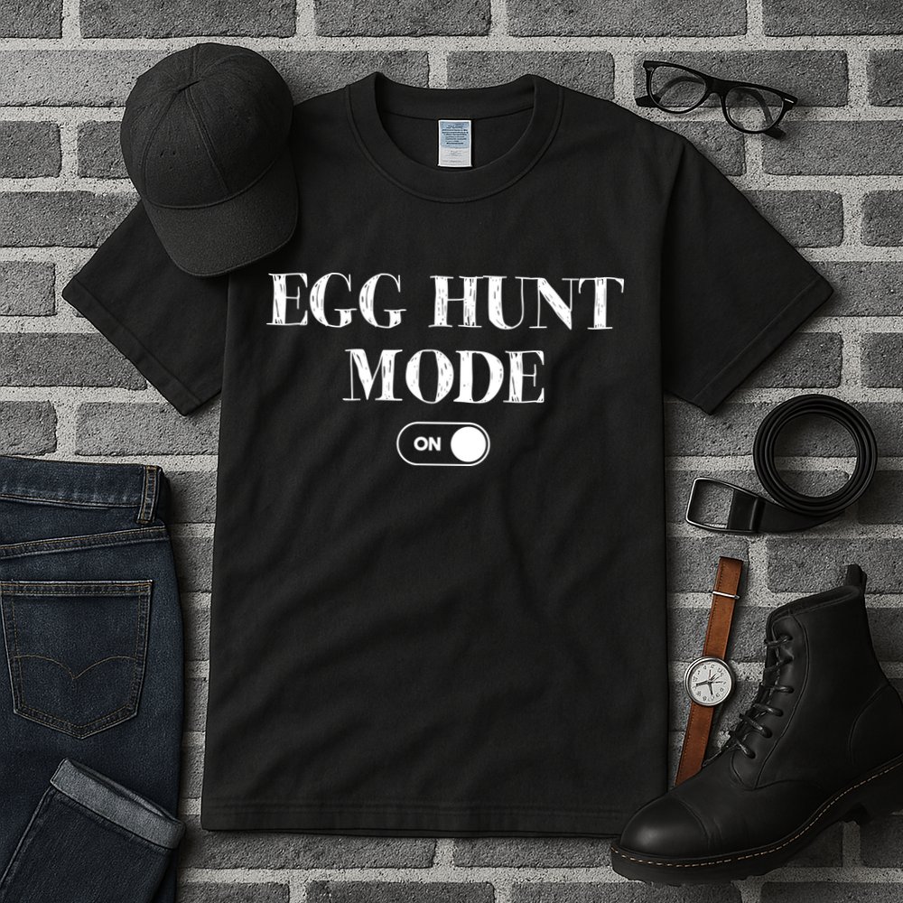 Egg Hunt Mode On Funny Easter Tall T-Shirt