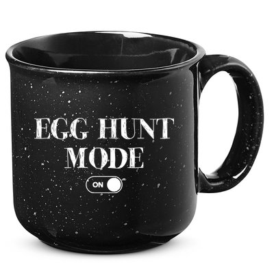 Egg Hunt Mode On Funny Easter 15oz Campfire Ceramic Mug