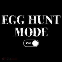 Egg Hunt Mode On Funny Easter Short Acrylic Beanie