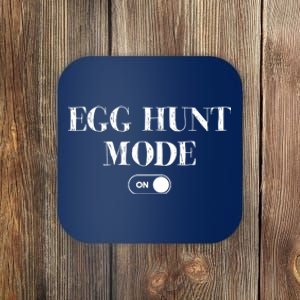 Egg Hunt Mode On Funny Easter Coaster