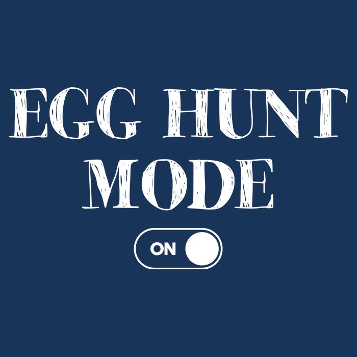 Egg Hunt Mode On Funny Easter Infant Baby Jersey Bodysuit