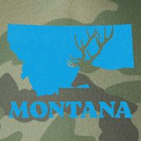 Elk Hunting Montana Deer Elk Hunter Mt State Legacy Tie Dye Trucker Hat