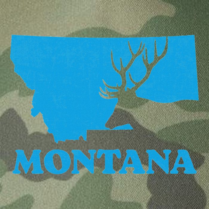 Elk Hunting Montana Deer Elk Hunter Mt State Legacy Tie Dye Trucker Hat