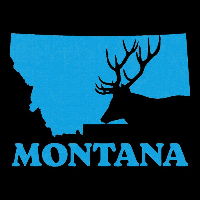 Elk Hunting Montana Deer Elk Hunter Mt State Cooling Performance Crew T-Shirt
