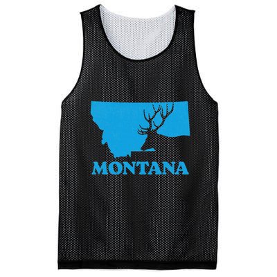 Elk Hunting Montana Deer Elk Hunter Mt State Mesh Reversible Basketball Jersey Tank