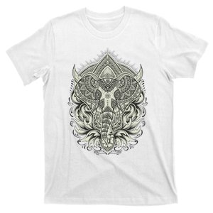 Elephant Head Mandala T-Shirt