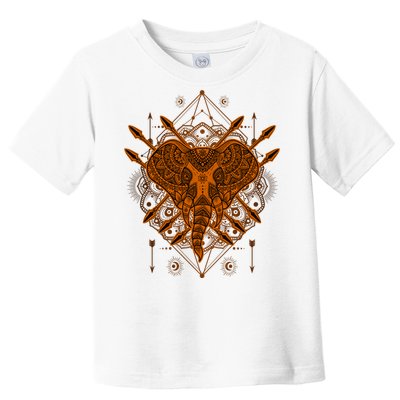 Elephant Head Mandala Toddler T-Shirt