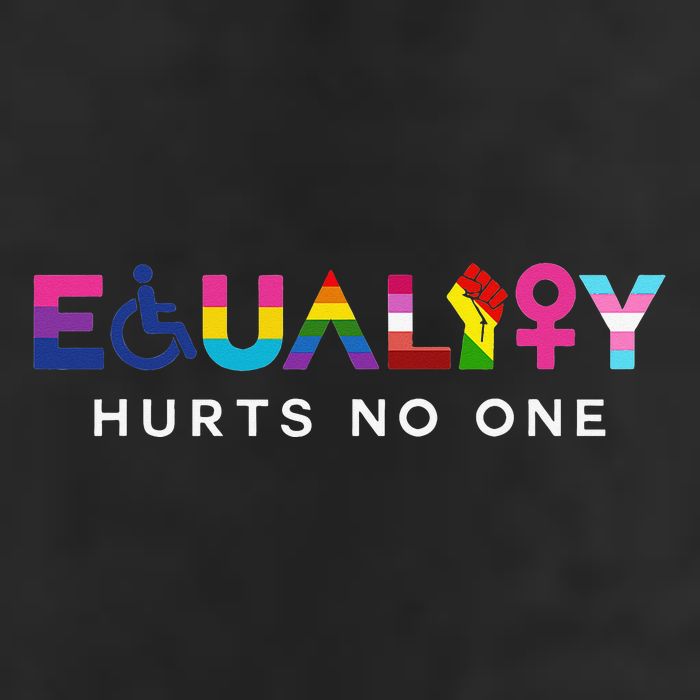 Equality Hurts No One LGBT Black Disabled  Right Kind Cool Comfort Performance Bucket Hat