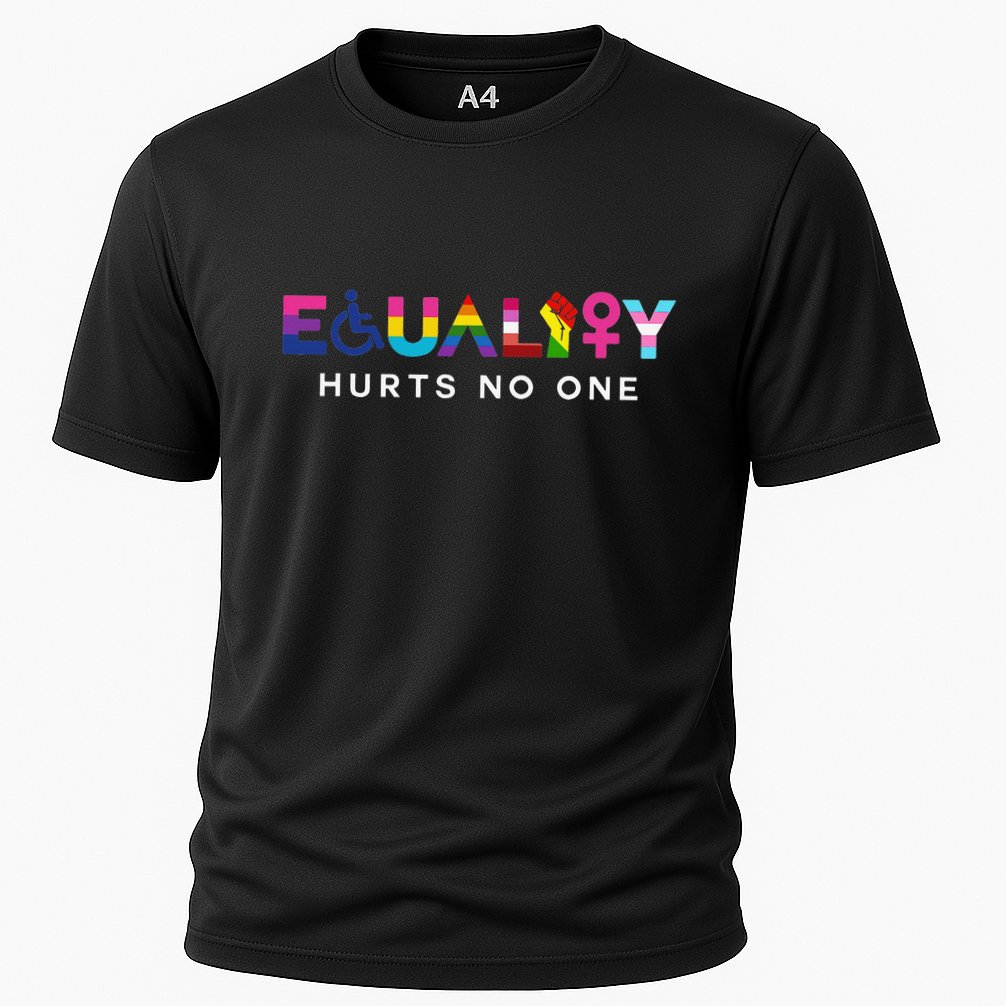 Equality Hurts No One LGBT Black Disabled  Right Kind Performance Shirt