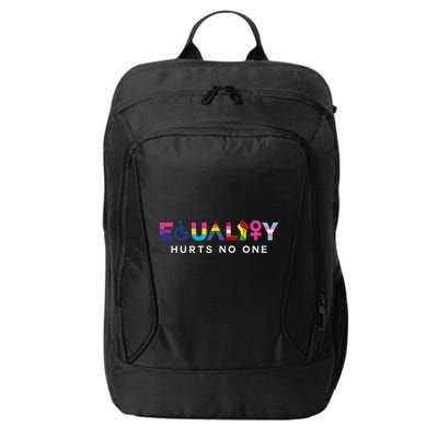 Equality Hurts No One LGBT Black Disabled  Right Kind City Backpack