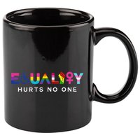 Equality Hurts No One LGBT Black Disabled  Right Kind 11oz C Handle Ceramic Mug