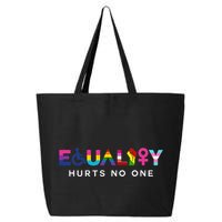 Equality Hurts No One LGBT Black Disabled  Right Kind 25L Jumbo Tote