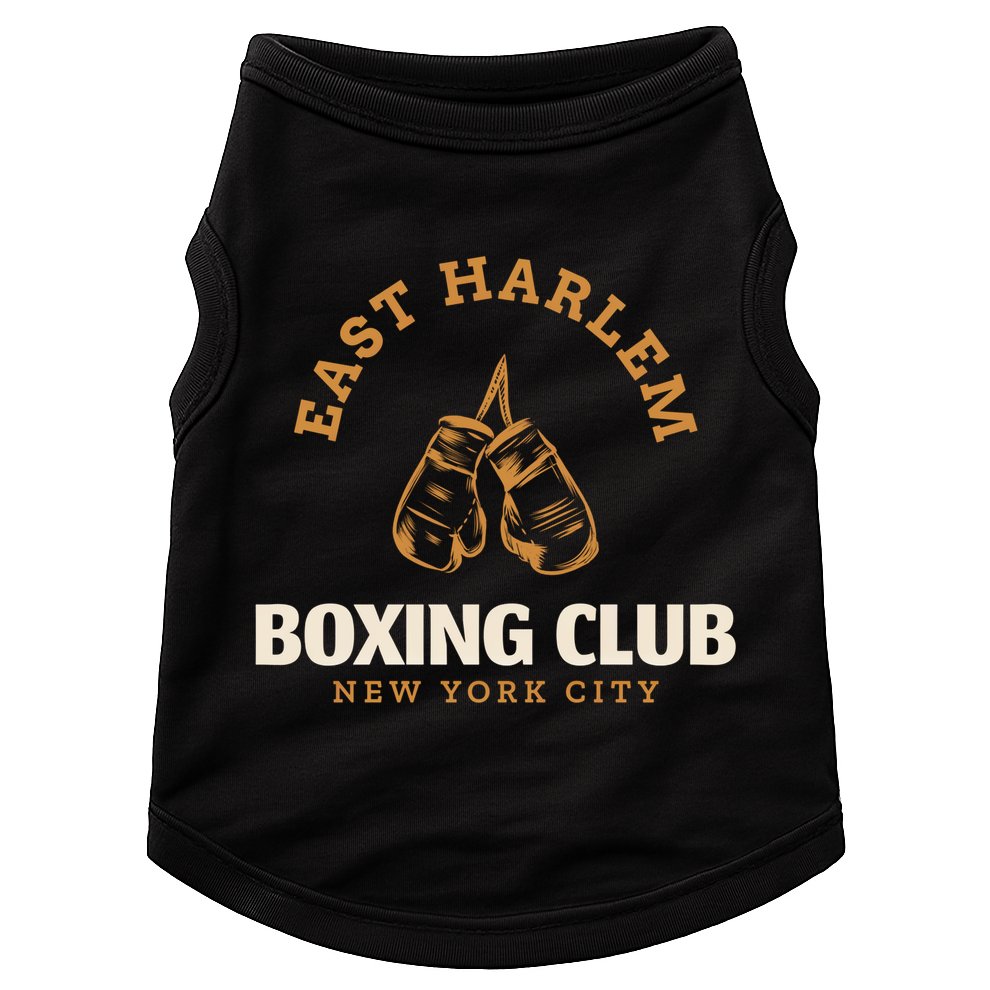 East Harlem New York City Boxing Club Boxing Gift Doggie Tank