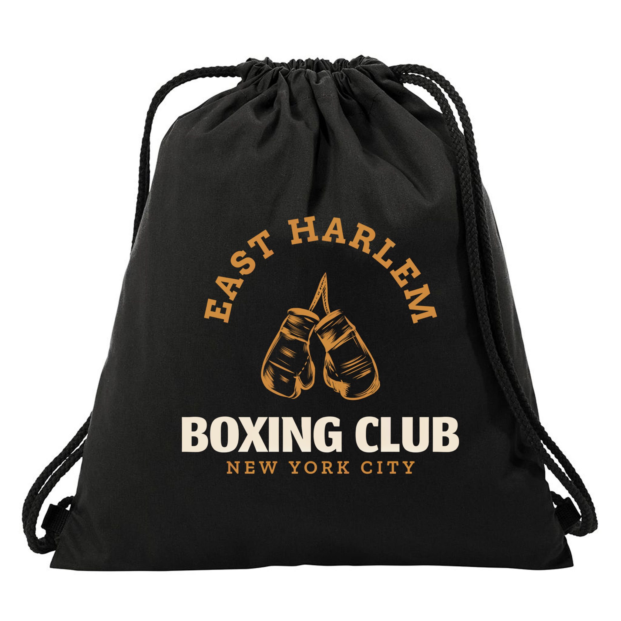 East Harlem New York City Boxing Club Boxing Gift Drawstring Bag