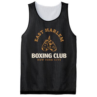 East Harlem New York City Boxing Club Boxing Gift Mesh Reversible Basketball Jersey Tank