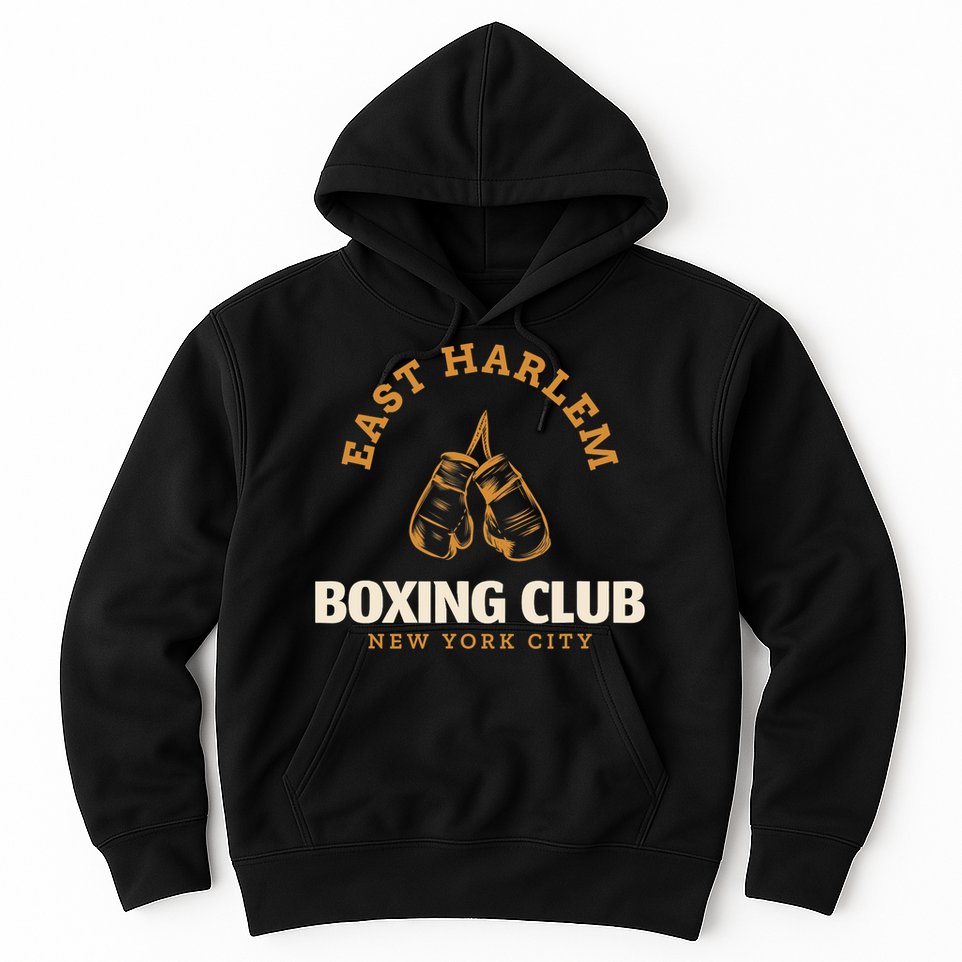 East Harlem New York City Boxing Club Boxing Hoodie