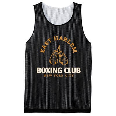 East Harlem New York City Boxing Club Boxing Mesh Reversible Basketball Jersey Tank
