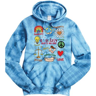 Equality Hurts No One Human Rights Tie Dye Hoodie