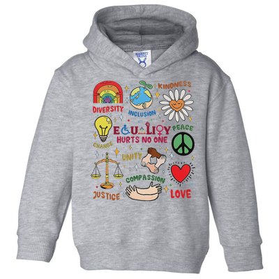 Equality Hurts No One Human Rights Toddler Hoodie
