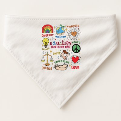 Equality Hurts No One Human Rights USA-Made Doggie Bandana