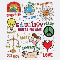 Equality Hurts No One Human Rights Cooling Performance Crew T-Shirt