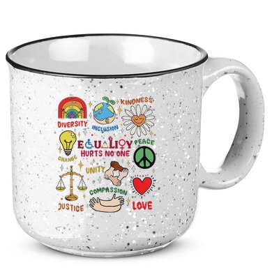 Equality Hurts No One Human Rights 15oz Campfire Ceramic Mug