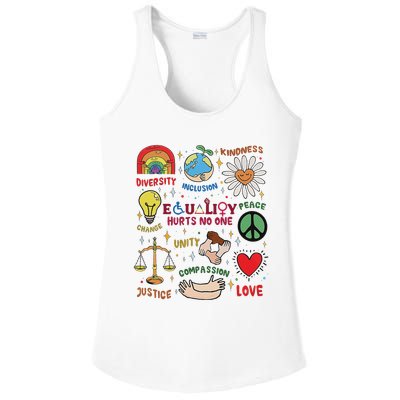 Equality Hurts No One Human Rights Ladies PosiCharge Competitor Racerback Tank