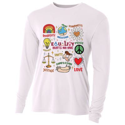 Equality Hurts No One Human Rights Cooling Performance Long Sleeve Crew
