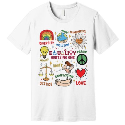 Equality Hurts No One Human Rights Premium T-Shirt