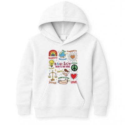 Equality Hurts No One Human Rights Kids Hoodie