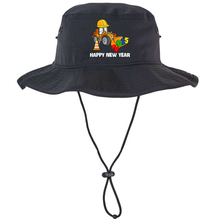 Excavator Happy New Year 2025 Nye Party Legacy Cool Fit Booney Bucket Hat