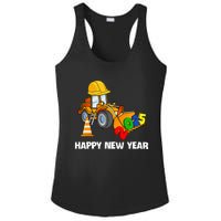 Excavator Happy New Year 2025 Nye Party Ladies PosiCharge Competitor Racerback Tank