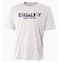 Equality Hurts No One Equal Rights Lgbtq Cooling Performance Crew T-Shirt