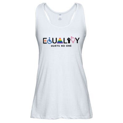 Equality Hurts No One Equal Rights Lgbtq Ladies Essential Flowy Tank