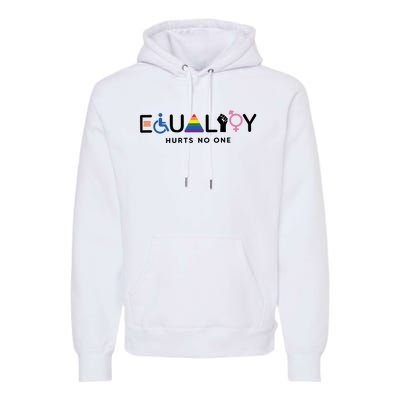 Equality Hurts No One Equal Rights Lgbtq Premium Hoodie